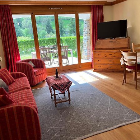 Studio - La Vieze Thermes Park Apartment Val d'Illiez Luaran gambar