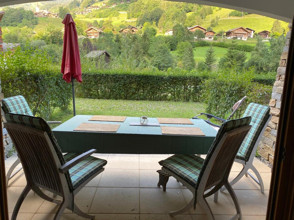 Studio - La Vieze Thermes Park Apartment Val d'Illiez Luaran gambar