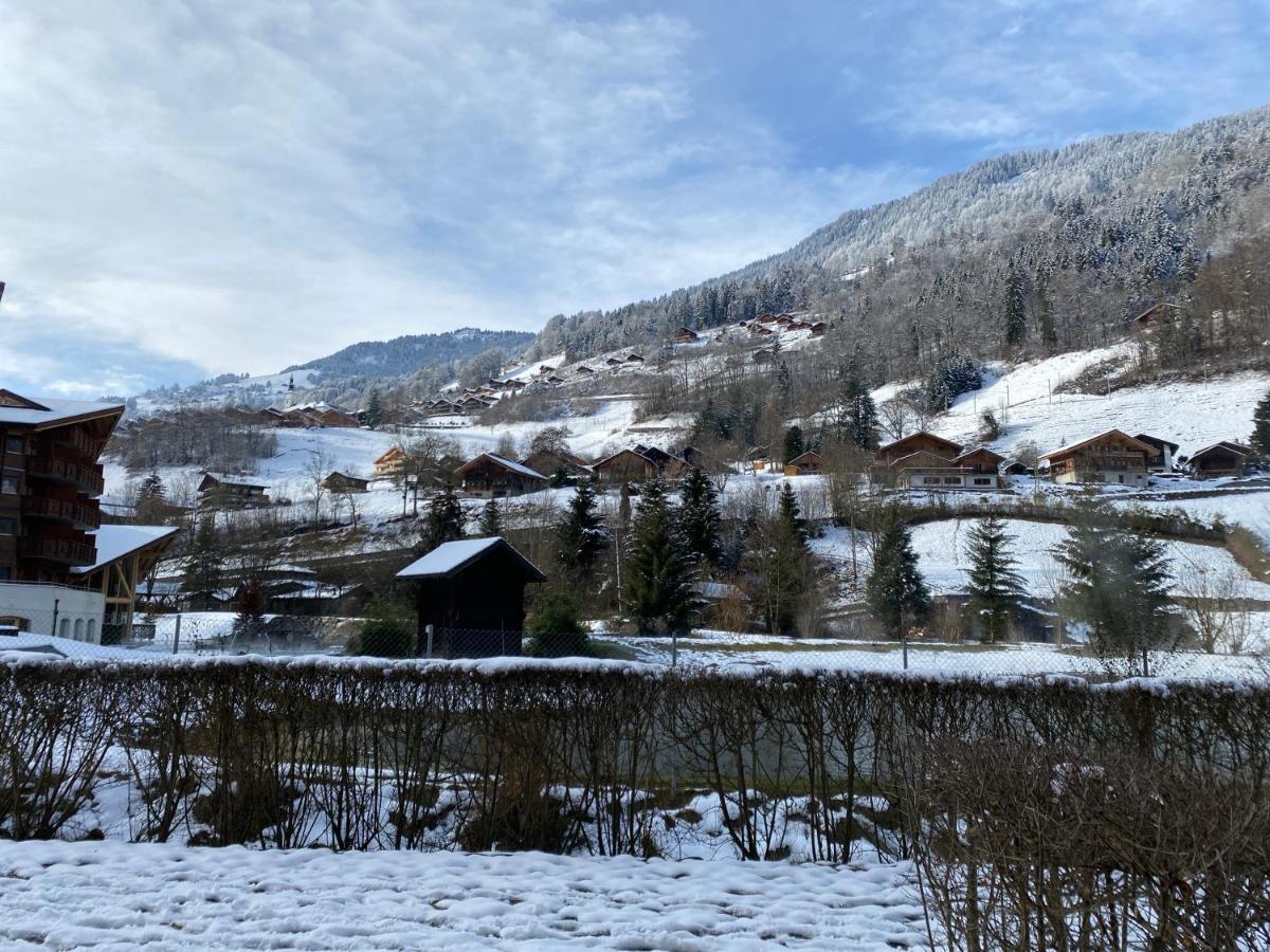 Studio - La Vieze Thermes Park Apartment Val d'Illiez Luaran gambar