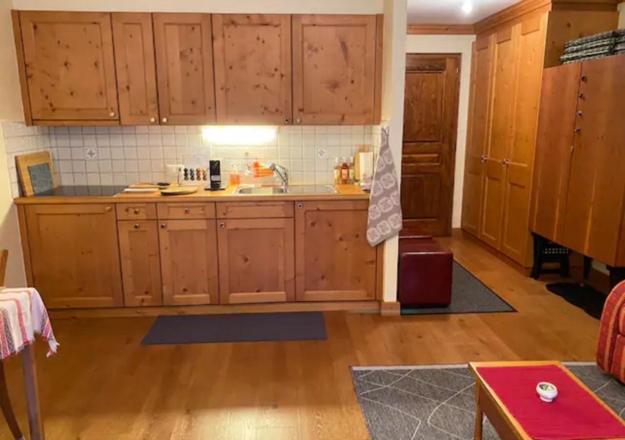 Studio - La Vieze Thermes Park Apartment Val d'Illiez Luaran gambar