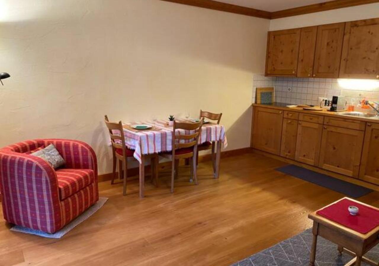 Studio - La Vieze Thermes Park Apartment Val d'Illiez Luaran gambar